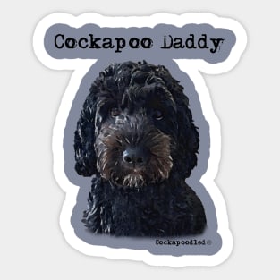 Cockapoo Dog Dad Sticker